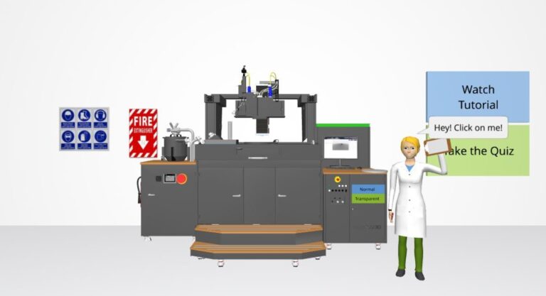 Digitale Ausbildung: Virtual Reality LPBF-Training