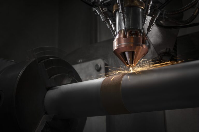 Entwicklung des Düsensystems zur unabhänigen Zuführung zweier Pulver im DED-LB-Prozess